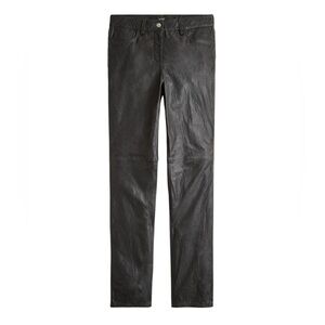 New J. Crew Collection Genuine Leather Pants 12